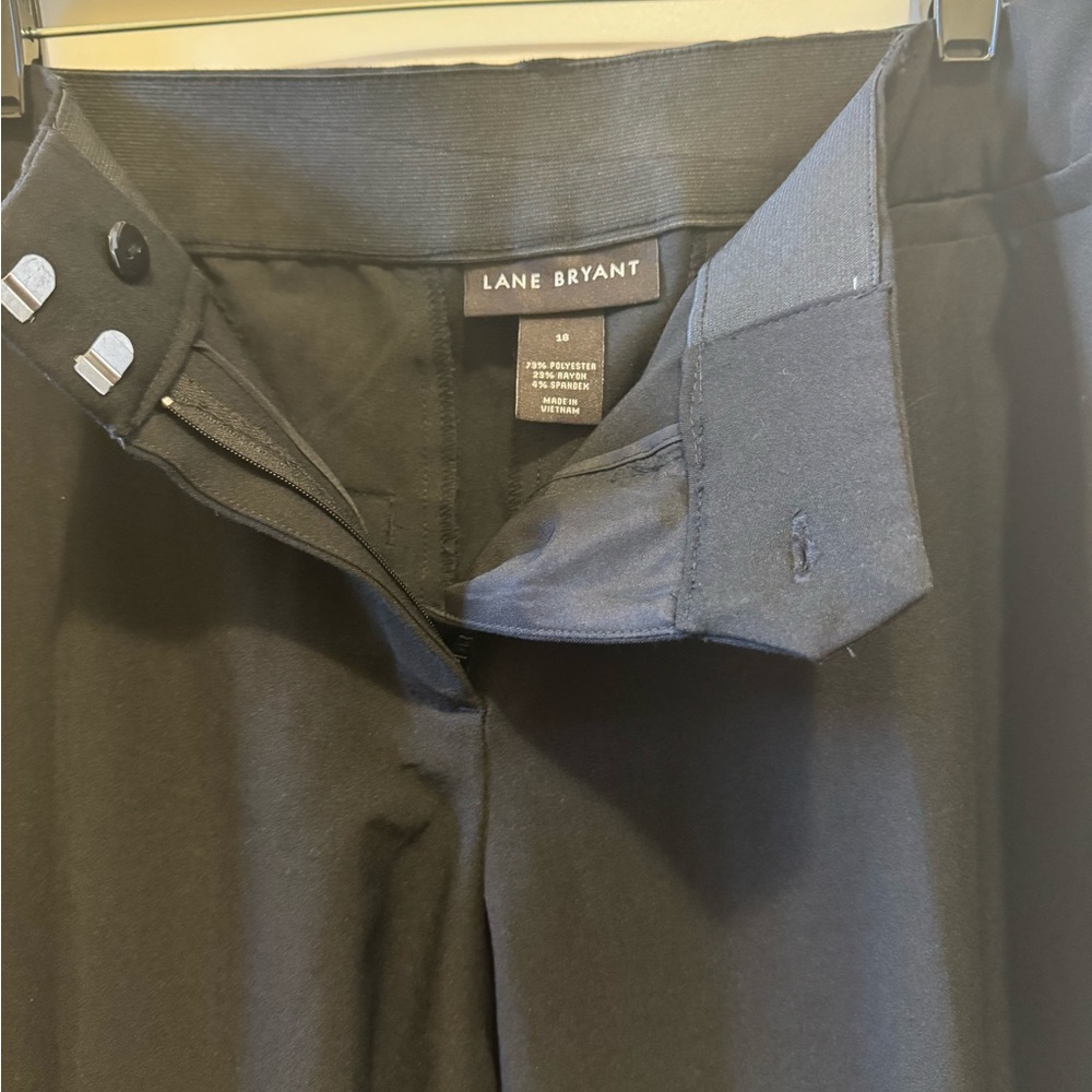 Women's Black Dress Pants - Picture 3 of 4